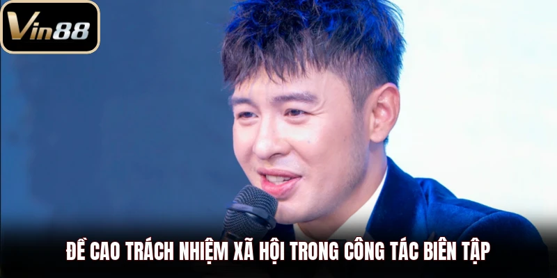 Đề cao trách nhiệm xã hội trong công tác biên tập